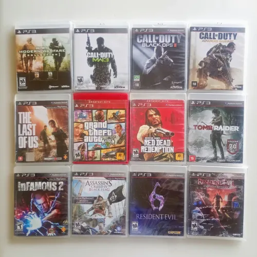 Jogos ps3 original - Preços Variados - FAÇO OLX PAY!