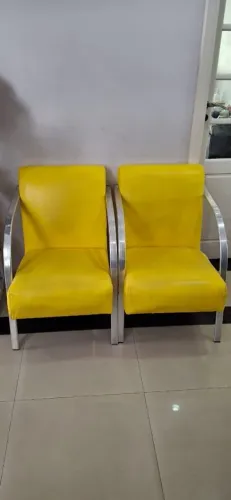 Kit com 2 Poltronas Amarelas