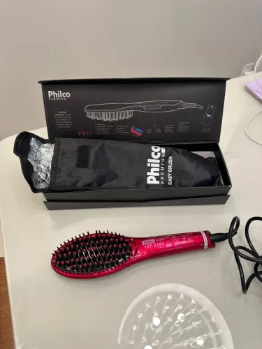 Escova Alisadora Philco Premium Easy Brush Bivolt