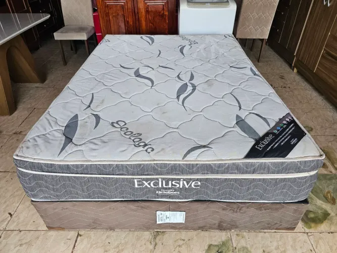 Cama box casal box molas ensacada