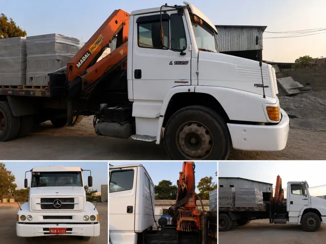 Caminhão MB 1620 Munck PK 10.000