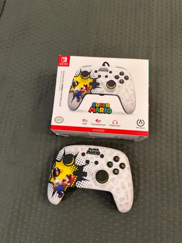 Controle Nintendo Customizado Super Mario - Edição Exclusiva- Original