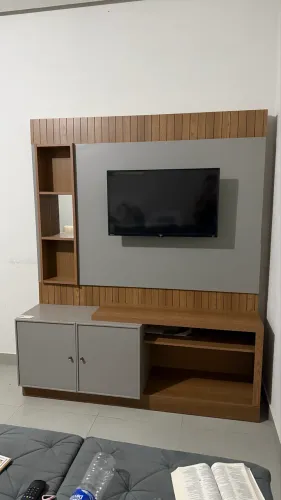 Painel de TV com Rack