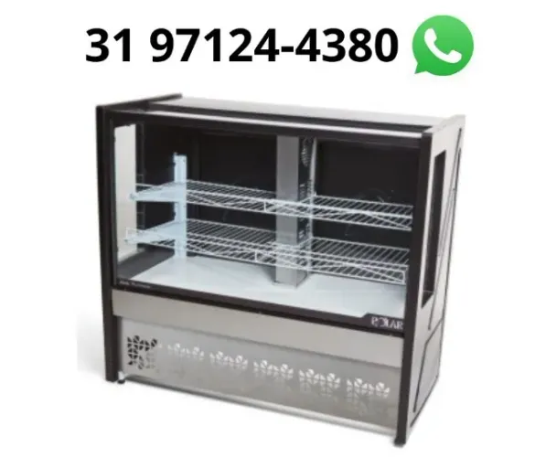 Balcão de Tortas 1,25M Polar 127/220v