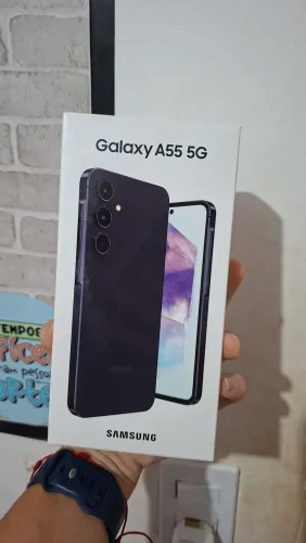 Celular Galáxia A55 5G 256gb de memória 