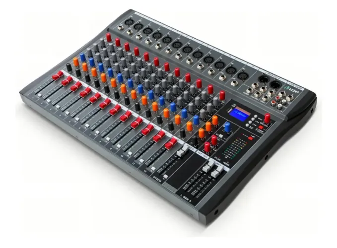Mesa de som profissional 12 canais