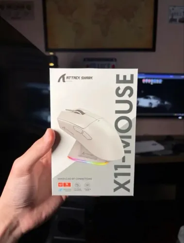 Mouse atack shake x11 novo lacrado