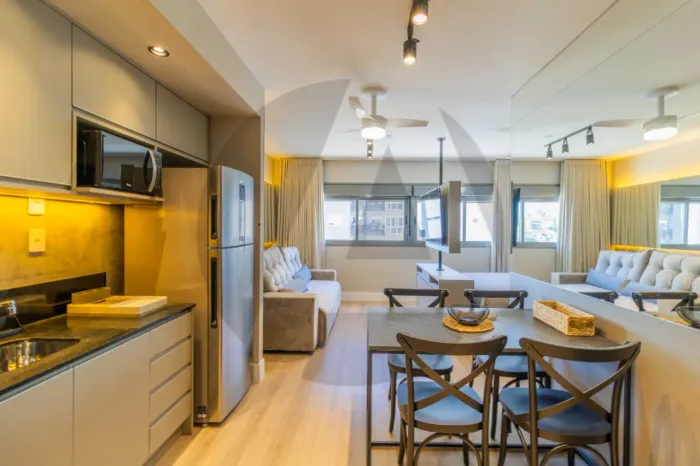 Apartamento Mobiliado com Churrasqueira e Infraestrutura Completa - Próximo ao Iguatemi