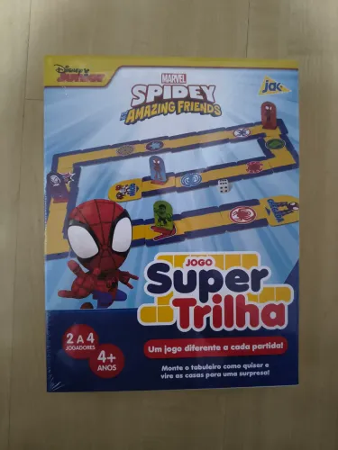 Jogo Super Trilha Marvel homem aranha