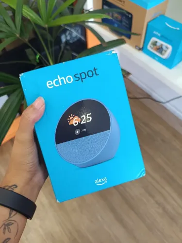 Alexa Echo Spot 2024 Nova Lacrada Original