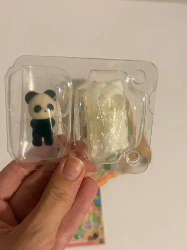 Blind box Sylvanian families Adventure - Bebê panda múmia