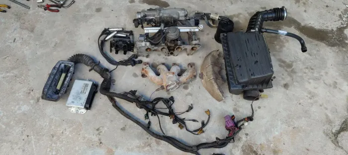 Kit injeção mpfi completa para adaptar em Kadett Monza etc...
