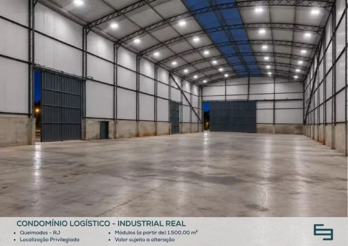 Galpão para alugar em Queimados/RJ com 1.500,00 m²
