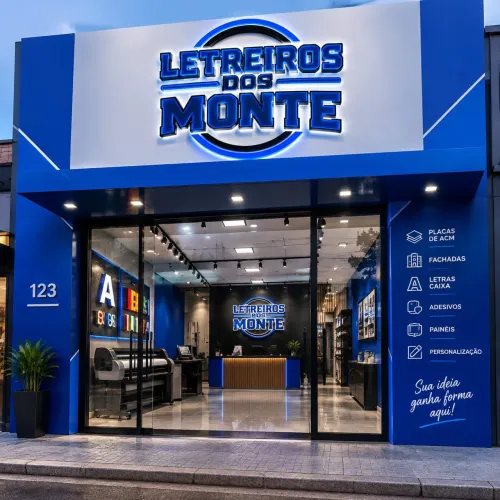 Letreiros dos Monte Fachadas em Acm
