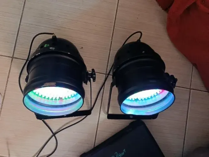 Refletor de iluminação RGB para eventos