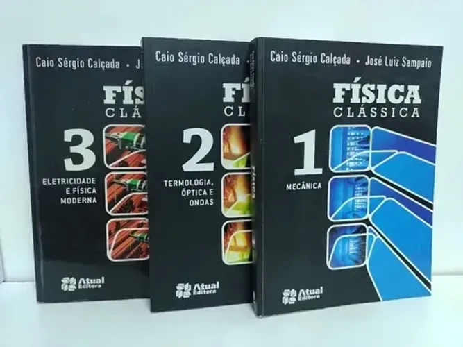 Coleção Física Clássica 3 volumes