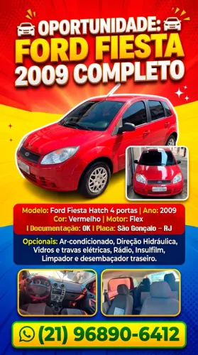 Ford Fiesta 1.0 8V Flex/class 1.0 8V Flex 5P 2009