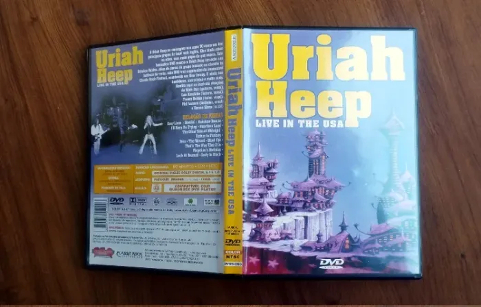 DVD Uriah Heep - Live in the USA