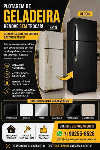 Envelopa geladeira