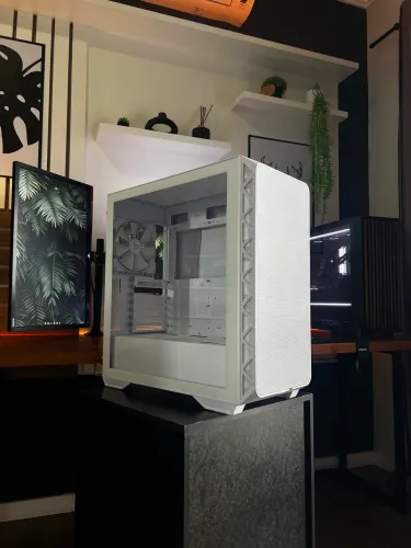 Gabinete Gamer Air 903 max Branco + 4 fans