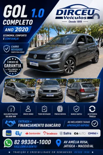 Volkswagen Gol Geração VII 1.0 12V Flex Mec. 4P 2020