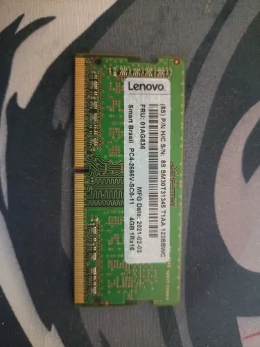 Memória RAM DDR4 4GB 2666MHz para Notebook Lenovo (SO-DIMM)