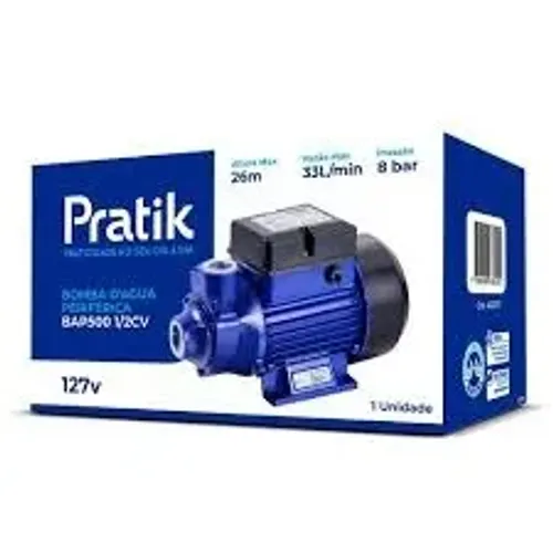 BOMBA PERIFERICA 1CV BIV PRATIK  Leia a descrição 