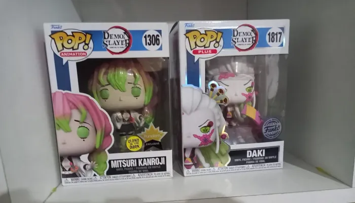 Funko Pop Daki + Mitsuri Glow