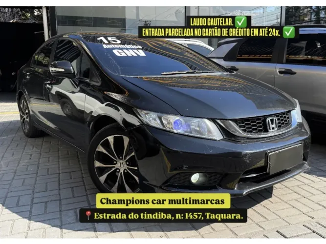 Honda Civic Sedan LXR 2.0 Flexone 16V Aut. 4P 2015