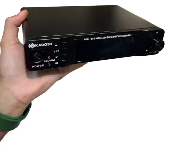 Microfone Kadosh K621m Kcom-b6 Sem Fio (com botão de talk Back)