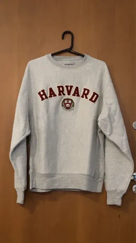 Moletom Champion x Harvard Reverse Weave Original Tamanho P