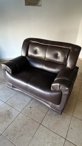 Sofa de couro