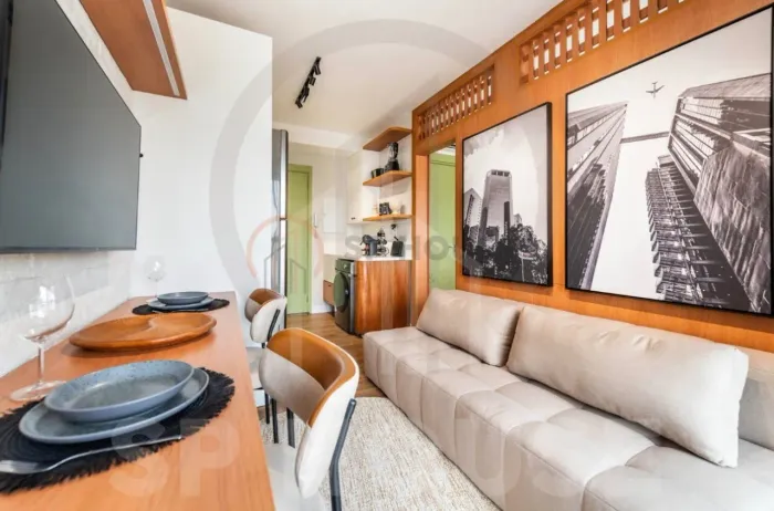 VENDA E LOCAÇÃO APARTAMENTO STUDIO BROOKLIN COM LAZER 28M²