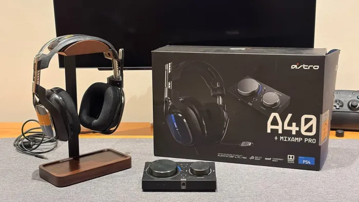 Headset Astro A40 TR + MixAmp Pro (Completo na Caixa)
