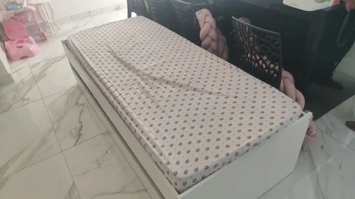 Bicama solteiro cama auxiliar em MDF
