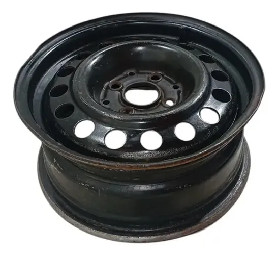 Roda Ferro Aro 14 4 Furo Gol Voyage Saveiro 1980 1981 2026 Preto