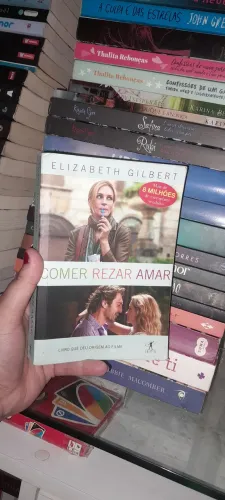 Livro comer Reza Amar (Elizabeth Gilbert)