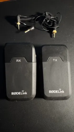 Microfone wireless rode rode link wireless filmmaker kit