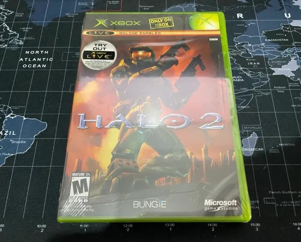 Halo 2 Xbox Clássico Lacrado Original Made in Mexico