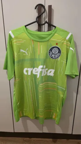 Camiseta goleiro palmeiras - verde claro 2021