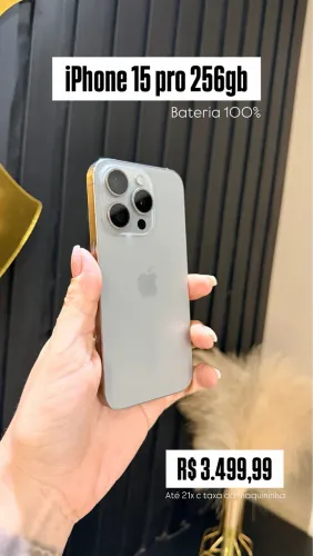 Iphone 15 pro 256gb