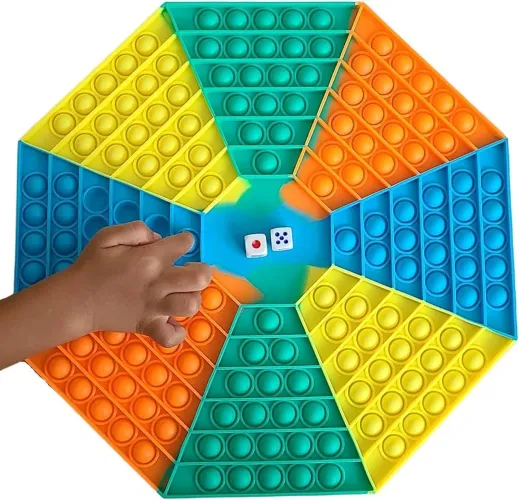 Tabuleiro de jogo tipo Pop It