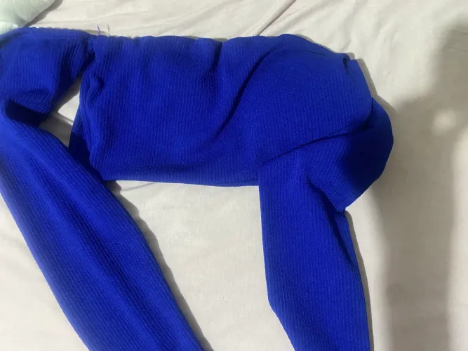 Vendo croped azul