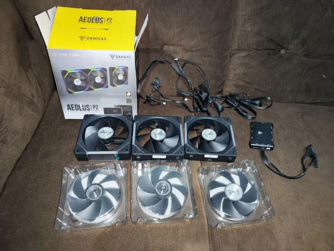 Fan cooler para PC Gamdias Aeolus P2 - Alta performance 