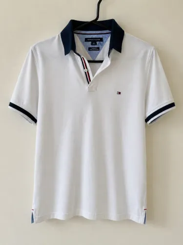 Camisa Polo Tommy Hilfiger Original Branca - seminova