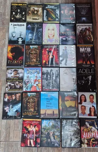 LOTE DE FILMES DVDS ORIGINAIS 