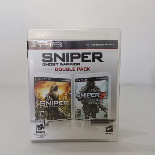 Vendo Sniper Ghost Warrior Double Pack Ps3 Semi novo