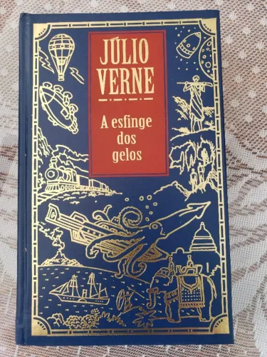 Livro "A Esfinge dos Gelos" de Júlio Verne