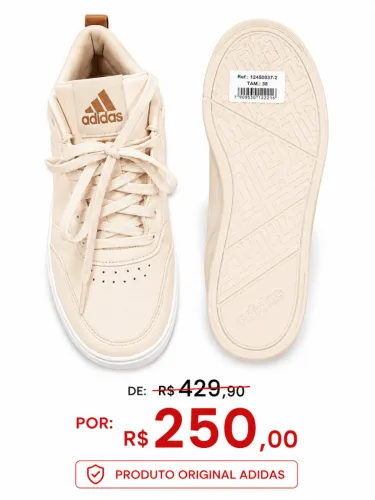 Tênis  Adidas número 38 feminino 