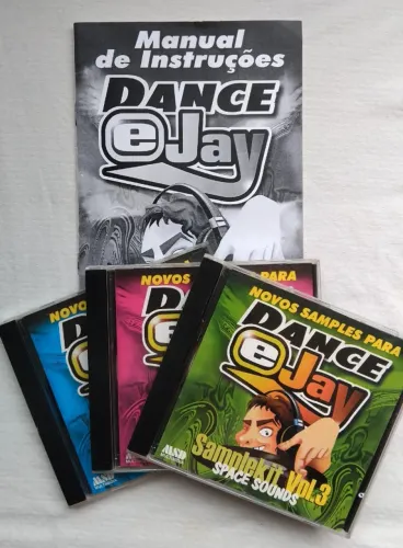 Coleção 3 CDs Rom - Dance E-Jay Vol. 1, 2 e 3